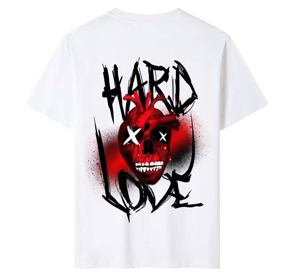 Hard Love Tee (White)
